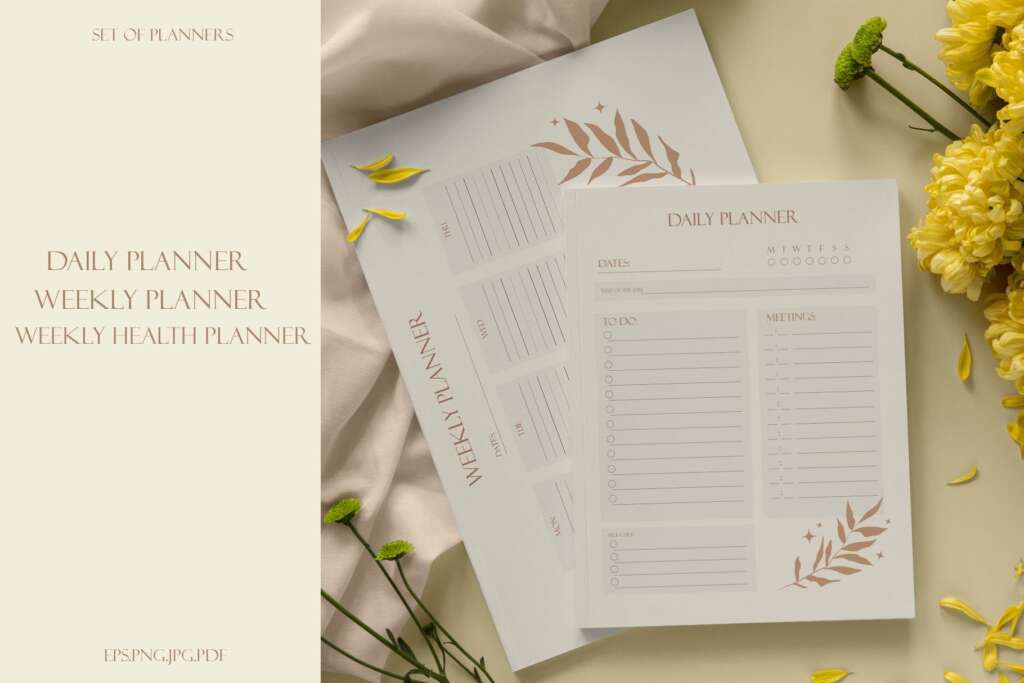 Planner Terracotta Leaf