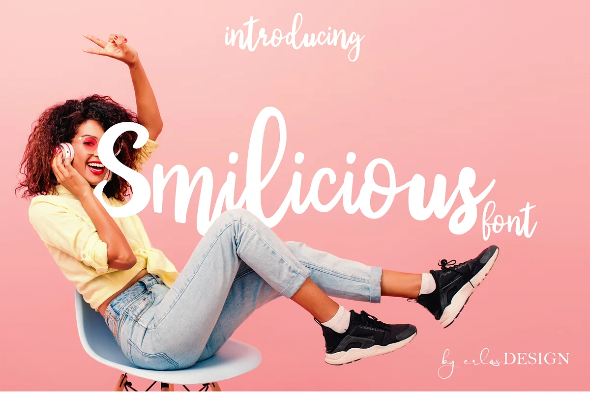 Smilicious - Signature Font