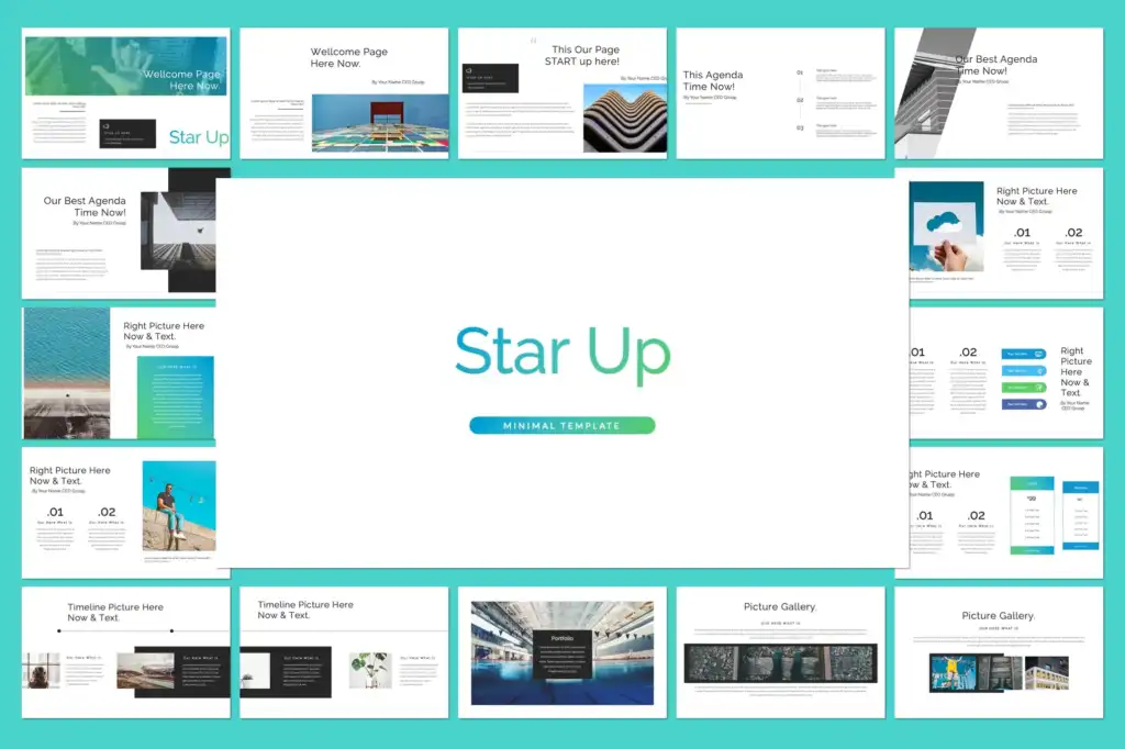 Star Up Minimal Template