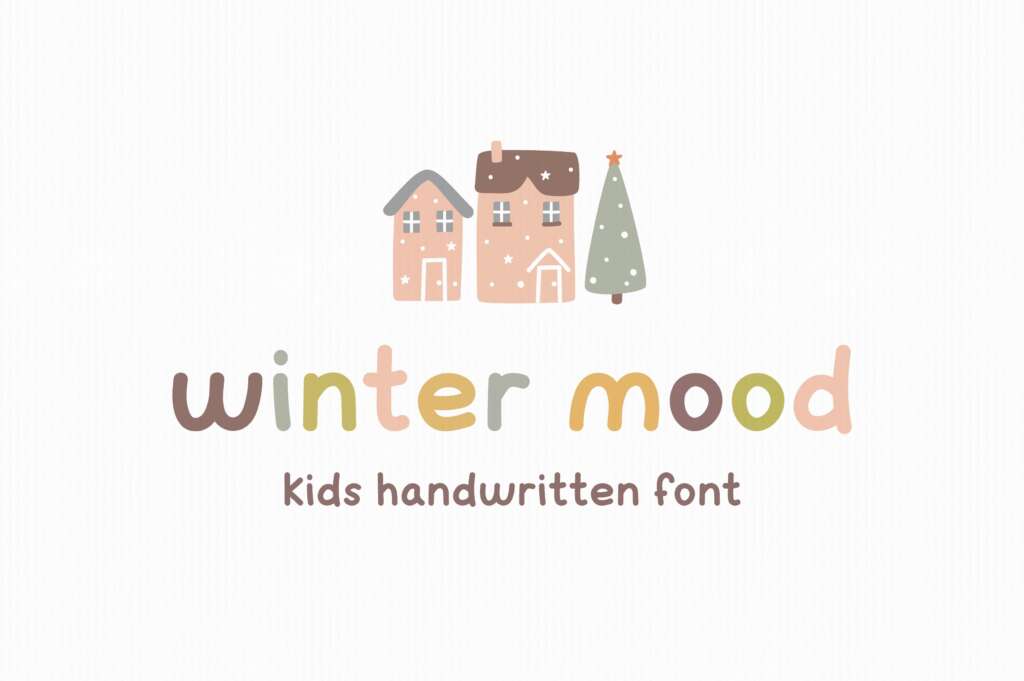 Winter mood | Kids font