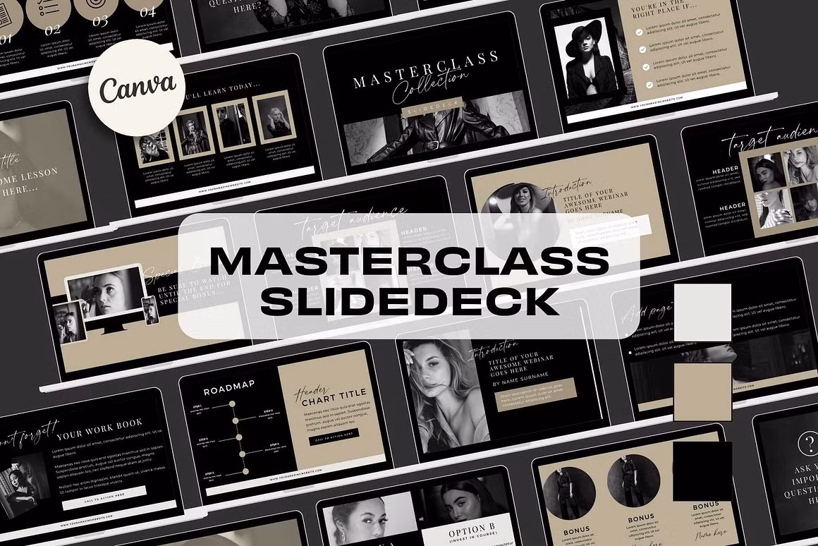 Masterclass Deck - Noir Luxe
