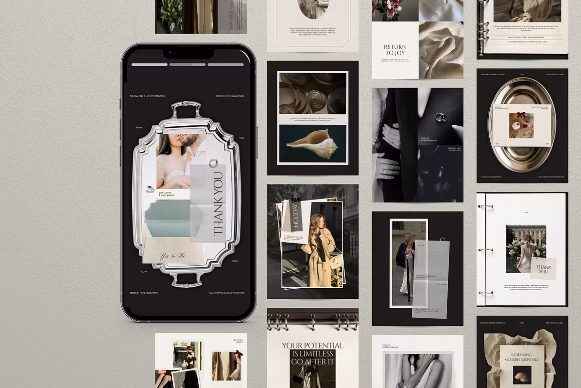 Quiet Luxury Canva Brand Kit