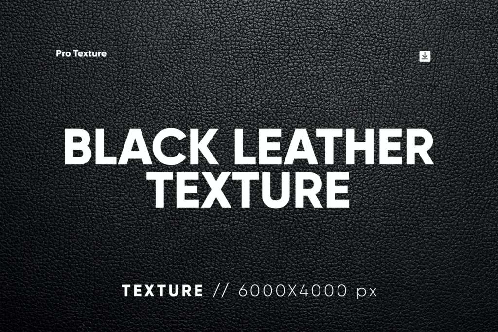 10 Black Leather Textures
