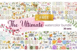 The Ultimate Watercolor Bundle