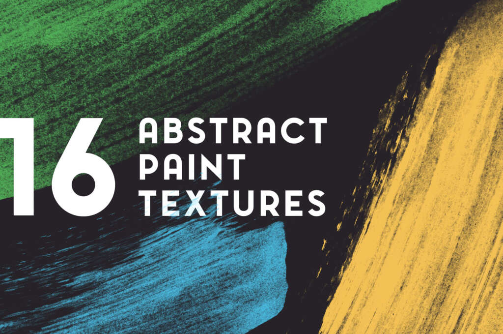 16 ABSTRACT PAINT TEXTURES
