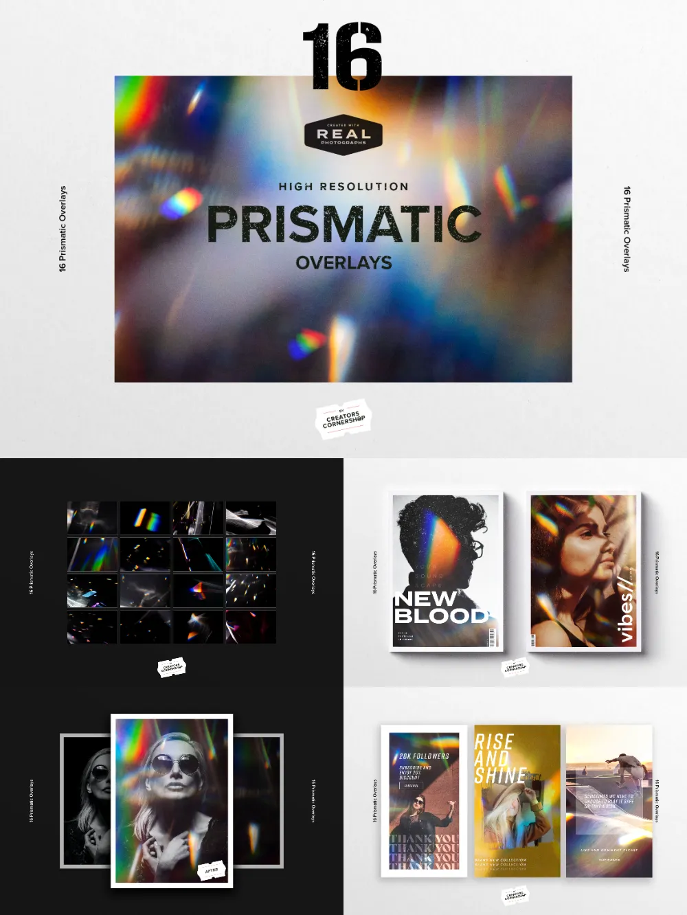 16 Prismatic Overlays