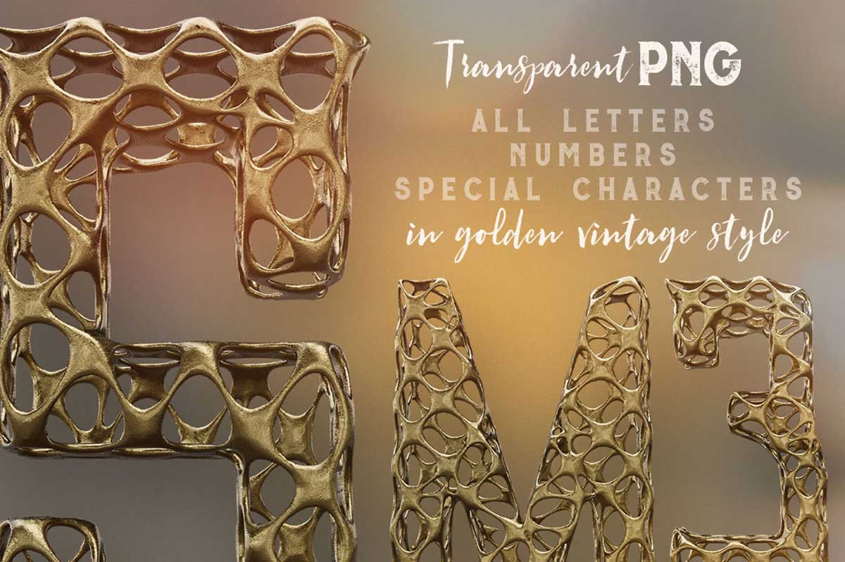 Golden Age 3D Lettering