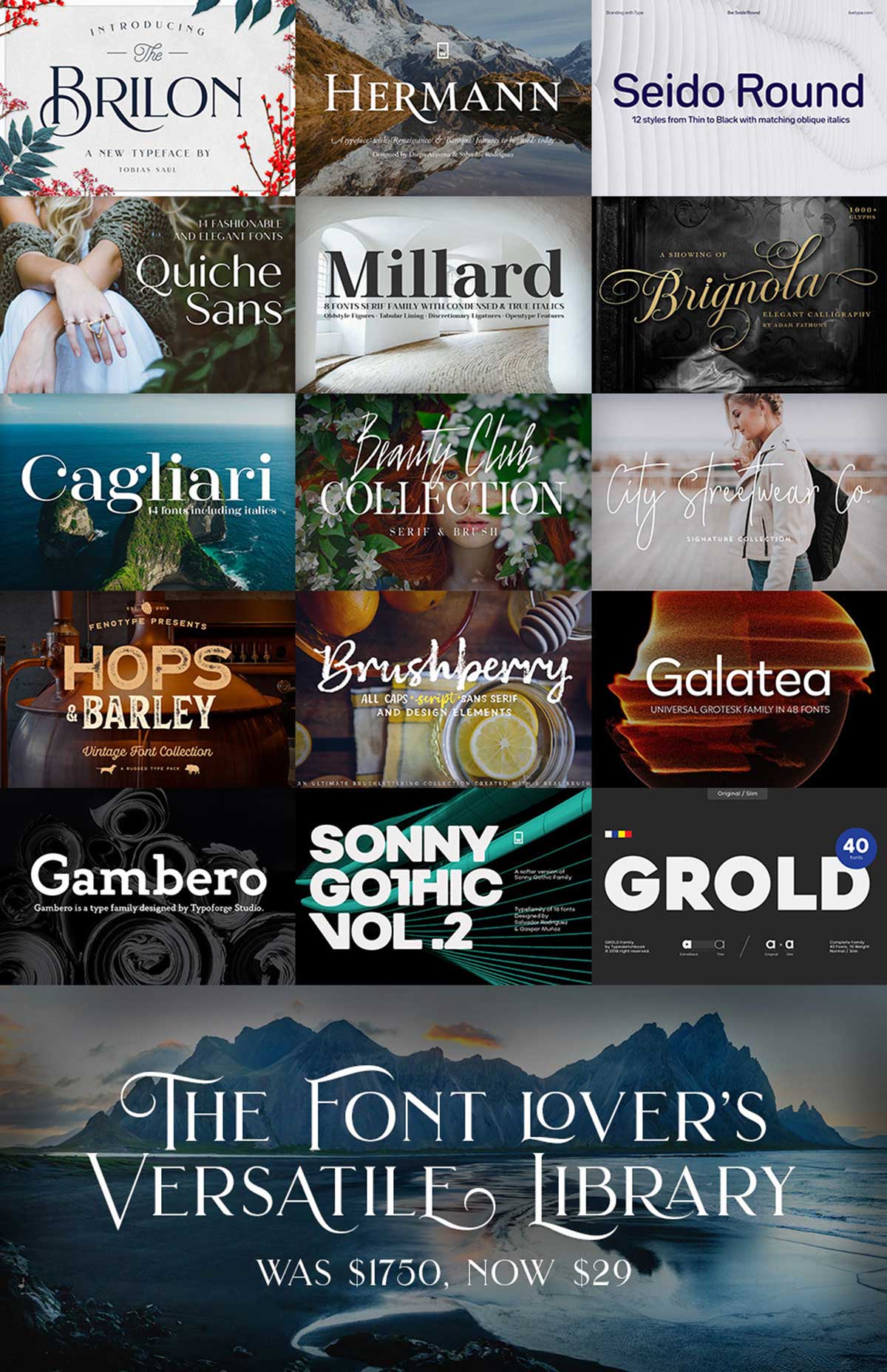 The Font Lover’s Versatile Library
