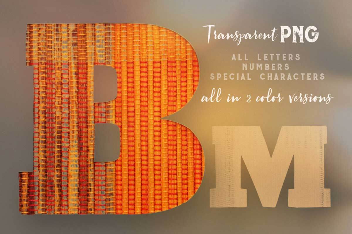 Creative PNG Lettering 1