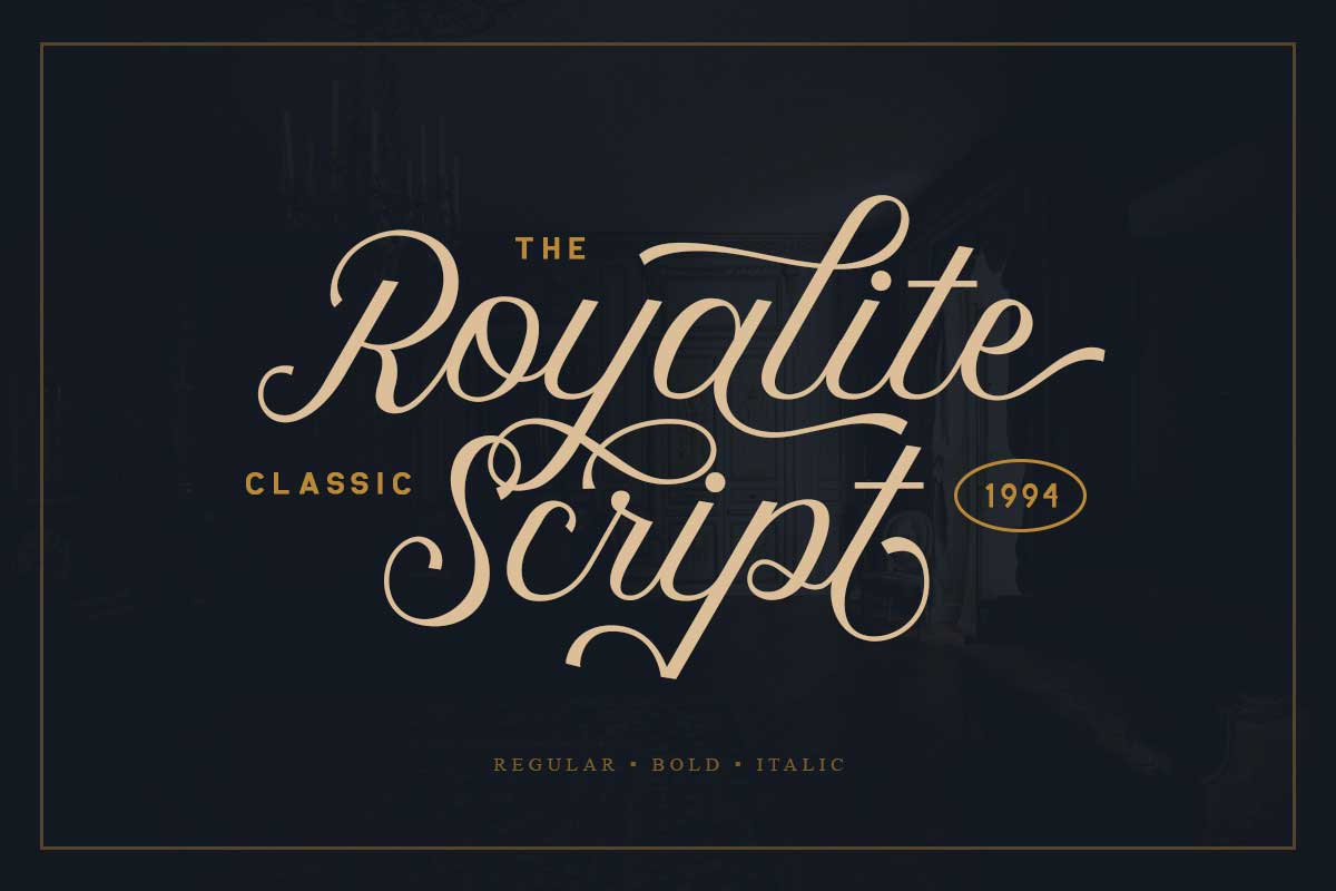 Royalite Script - Sarid Ezra