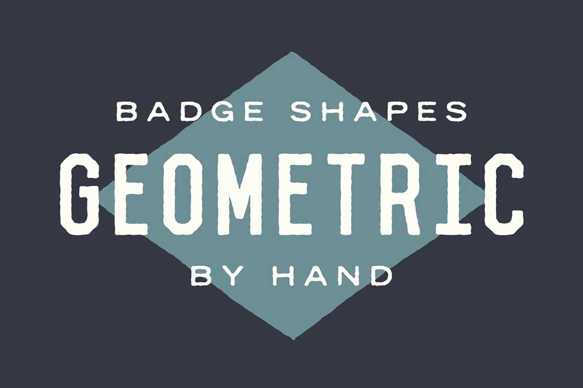 Badge Shapes - Hand Illustrated