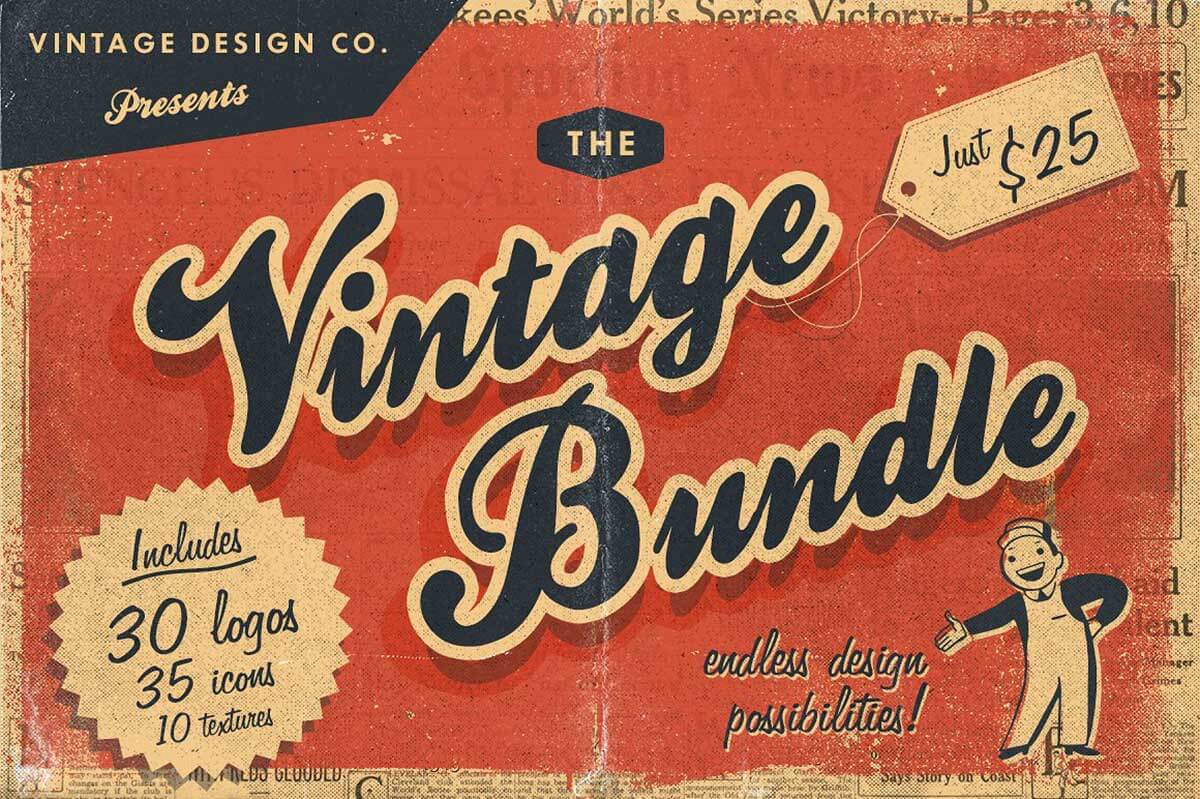 Vintage Logos Bundle