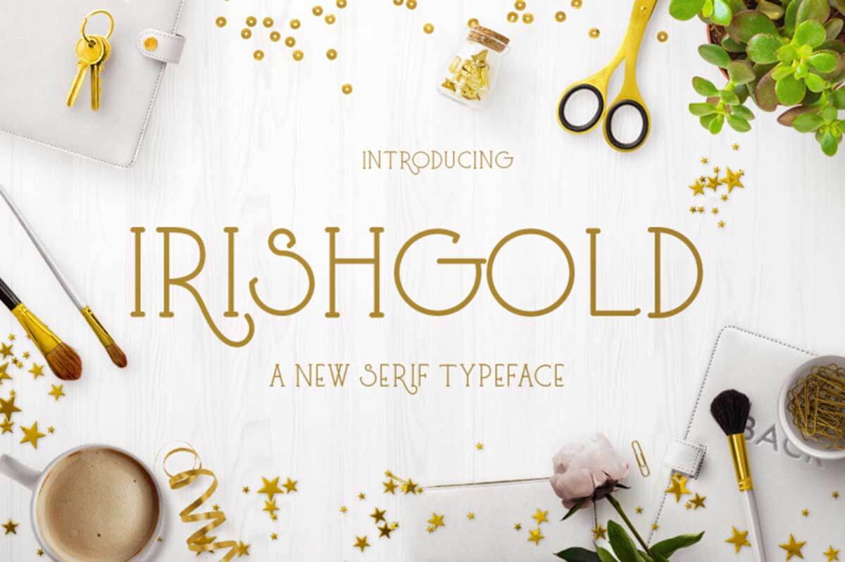 Irishgold by Heroglyphs Studio