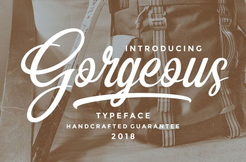 Gorgeous Script by Ngene