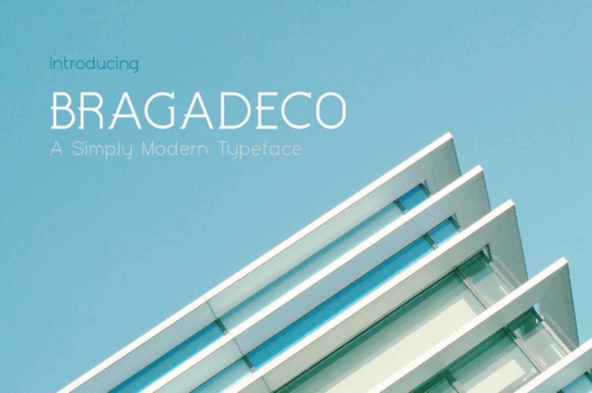 Bragadeco by Fontdation Studio