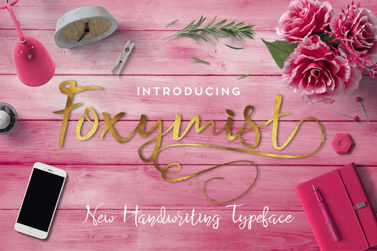 Foxymist Typeface by Heroglyphs Studio