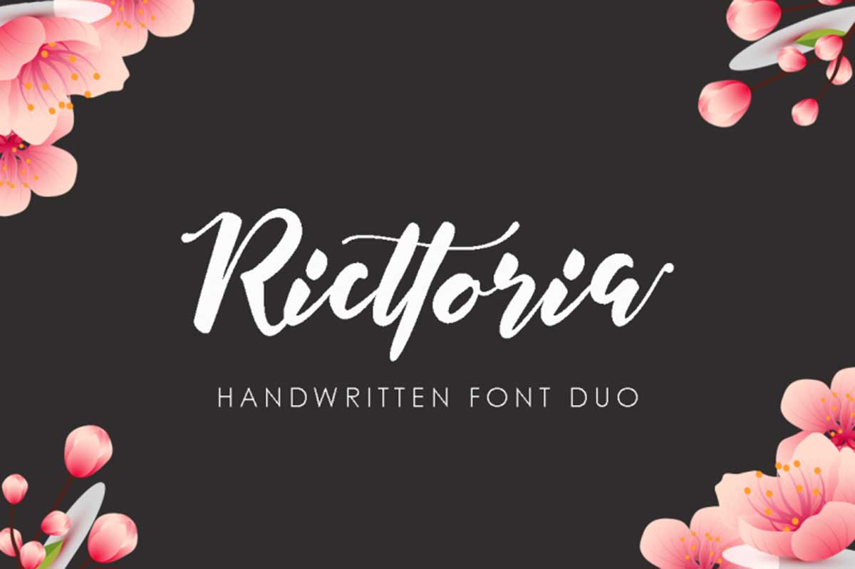 Ricttoria Font Duo by MissinkLab Studio