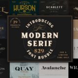 The Modern Serif Font Bundle