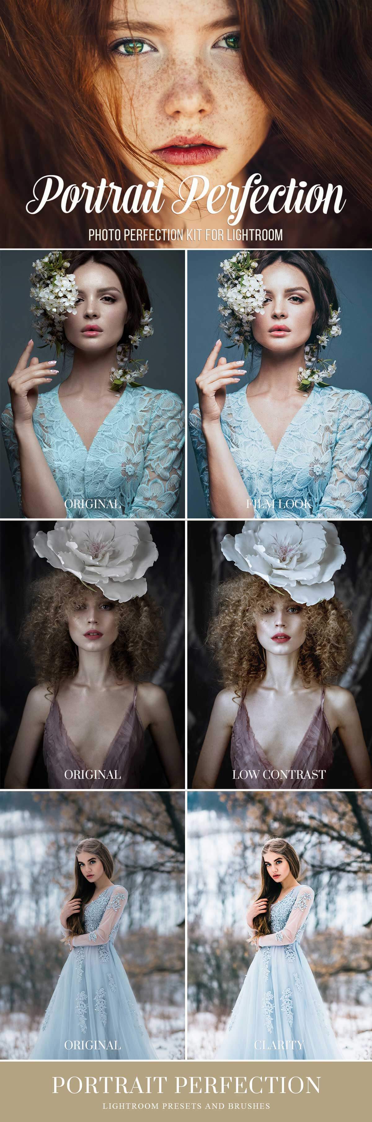 PORTRAIT LIGHTROOM PRESETS AND BRUSHES