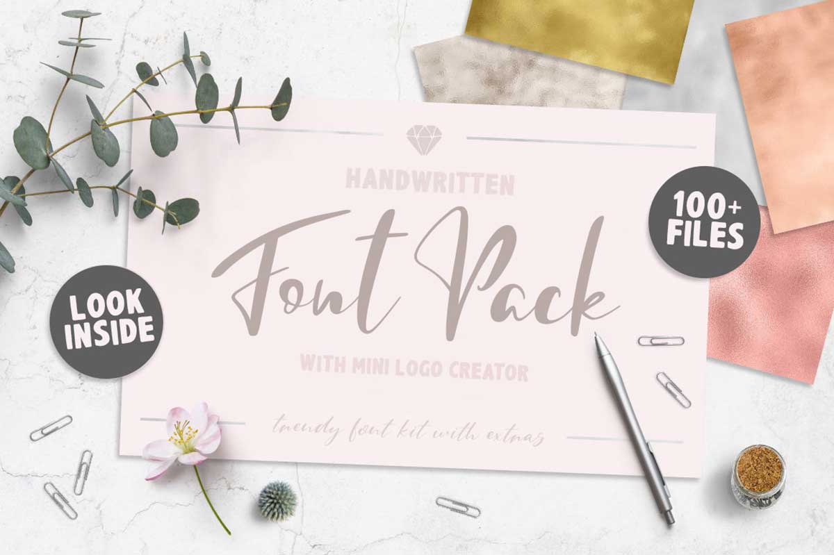 FONT PACK & MINI LOGO CREATOR