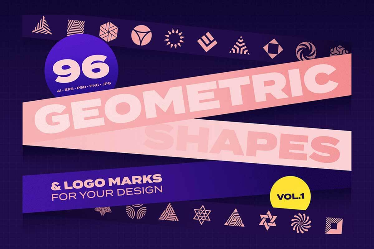 GEOMETRIC SHAPES & LOGO MARKS VOL. 1