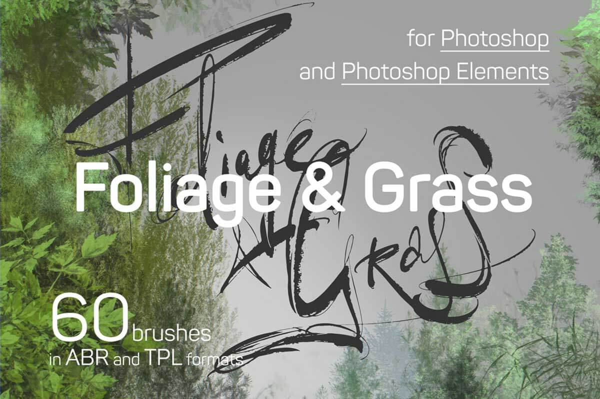 FOLIAGE AND GRASS BRUSHES