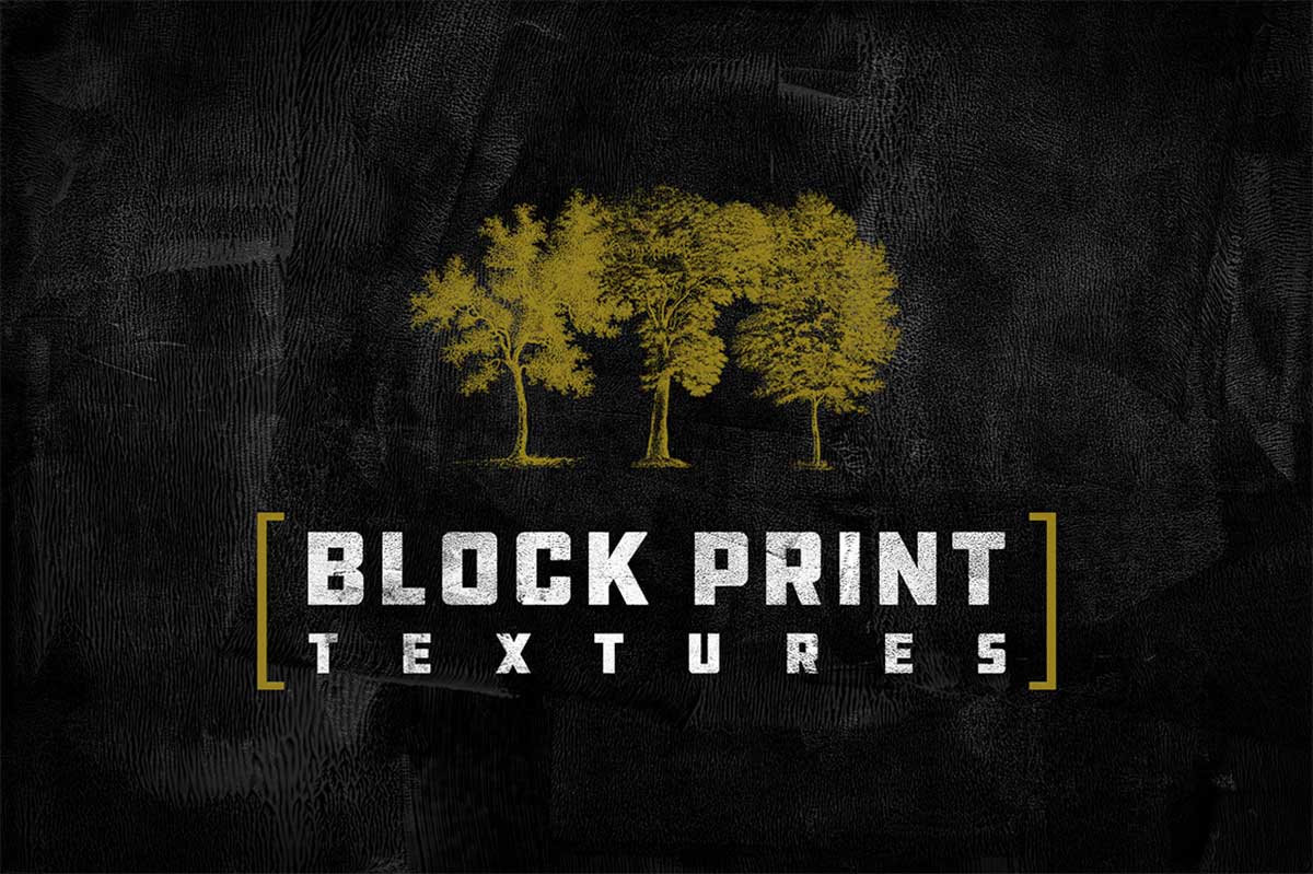 BLOCK PRINT TEXTURES