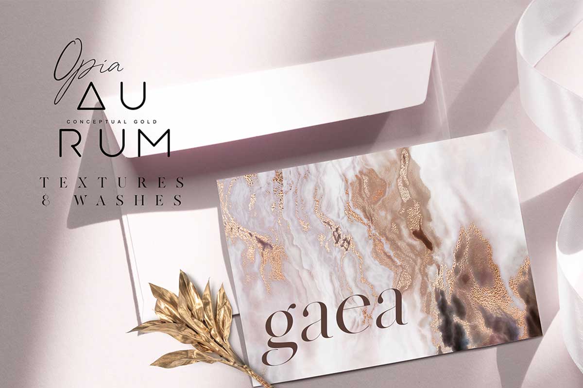 AURUM – CONCEPTUAL GOLD TEXTURES AND WASHES