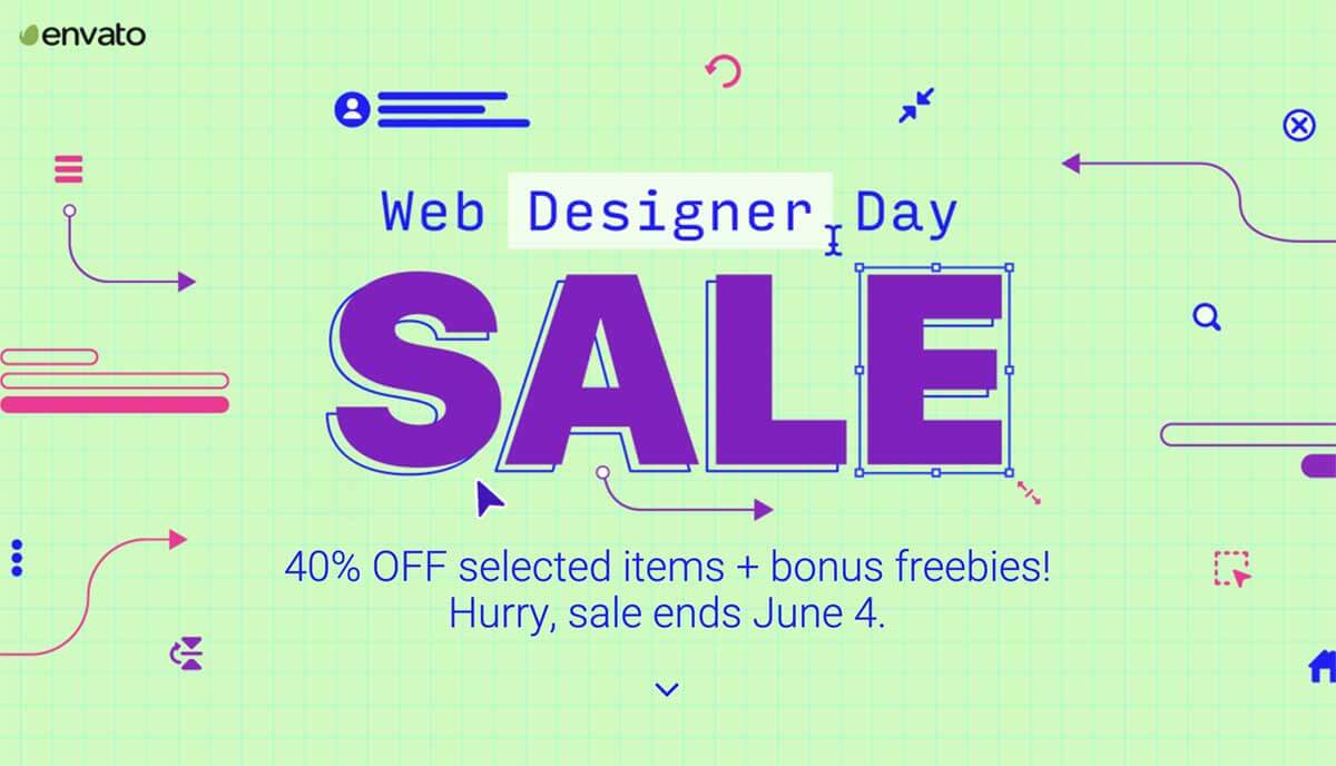 無料素材あり 人気ワードプレステーマや動画 音楽素材が最大40 オフ Envato Marketのweb Designer Dayセール つくるデポ