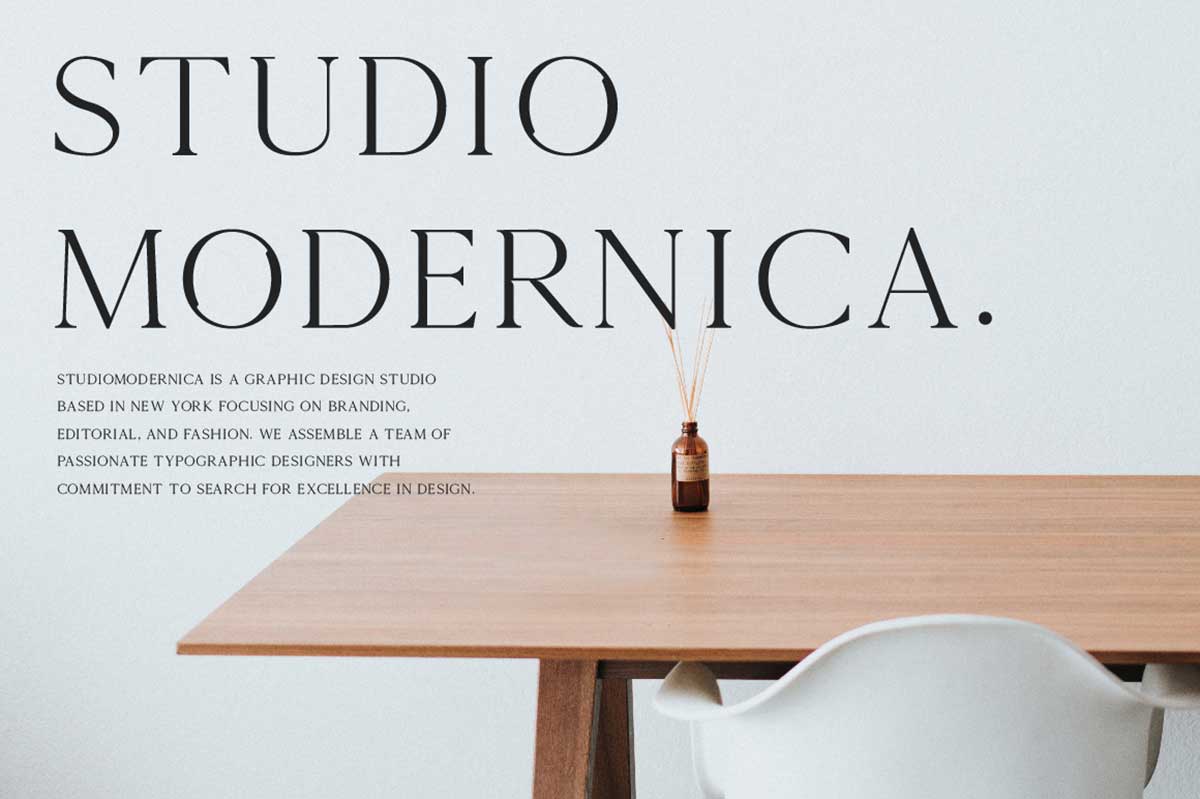 KINFOLK – MODERN SERIF FONT
