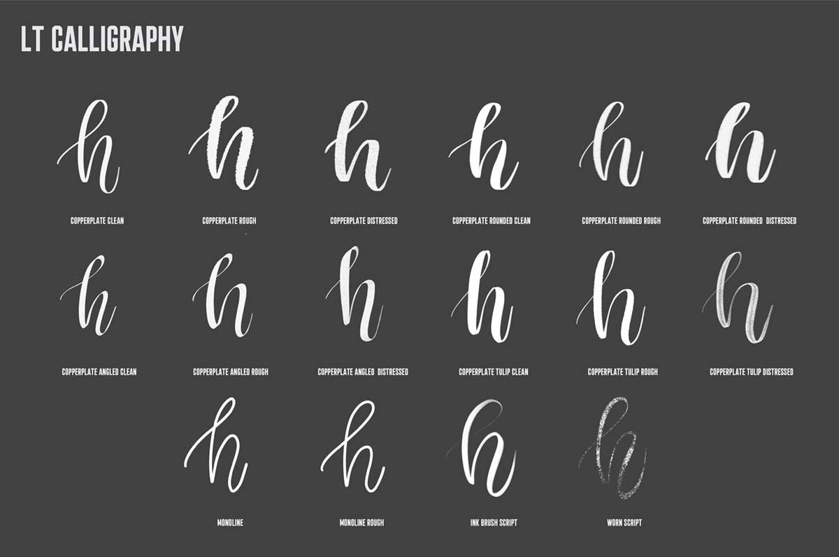 PROCREATE LETTERING TOOLKIT