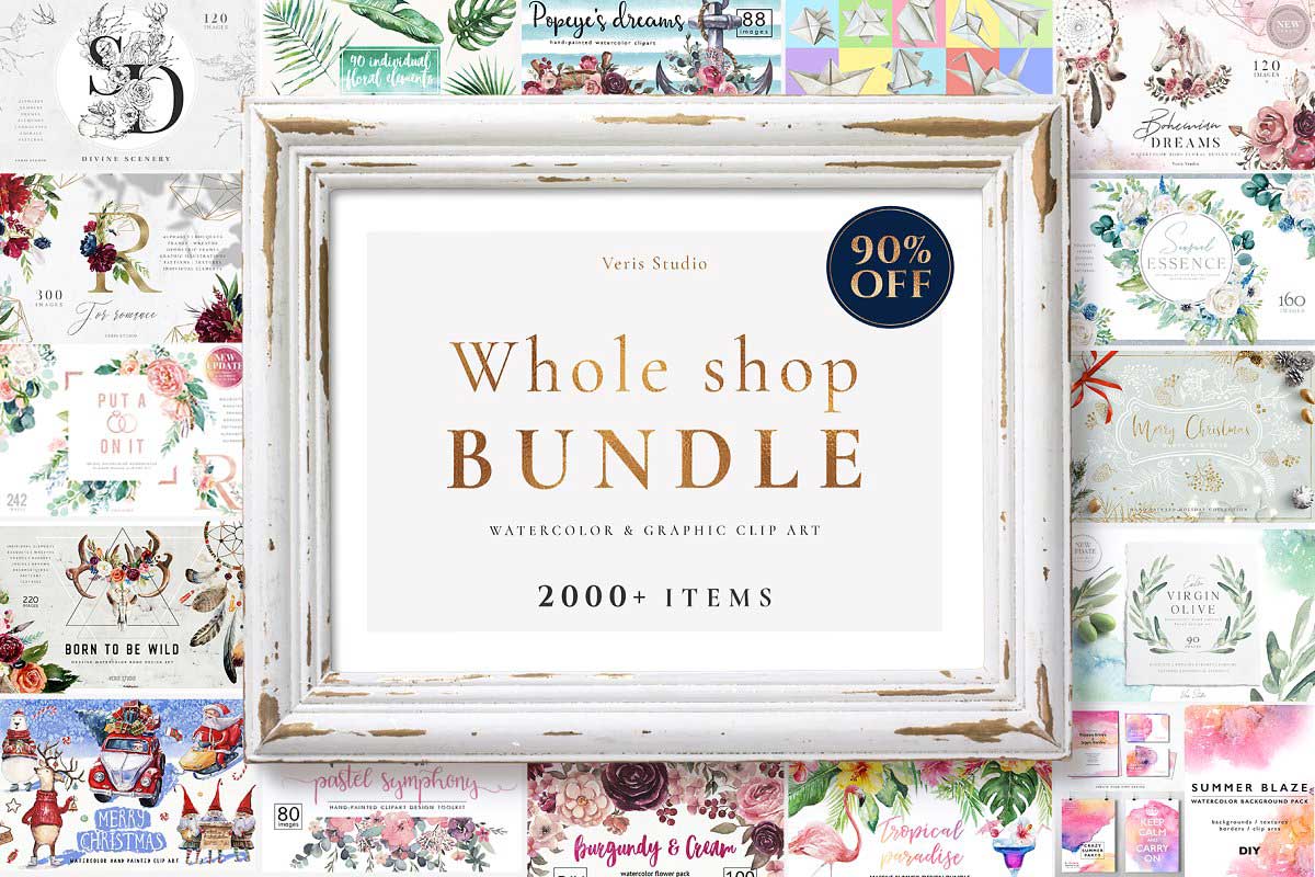 2000+ in 1 WHOLE SHOP BUNDLE