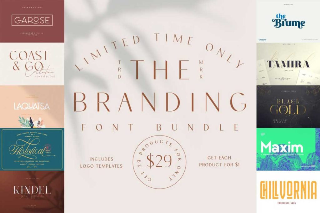 The Branding Font Bundle