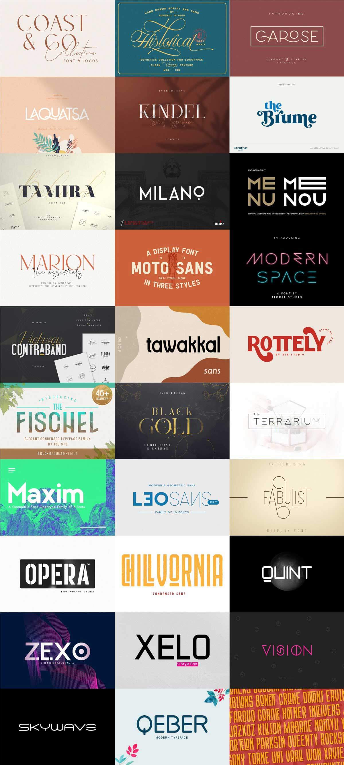 The Branding Font Bundle