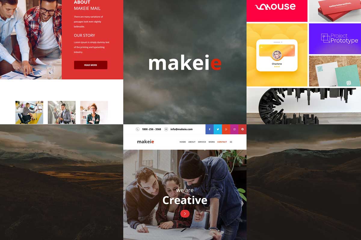 Makeie - 30+ Modules E-mail Templates