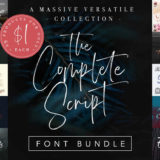 The Complete Script Font Bundle