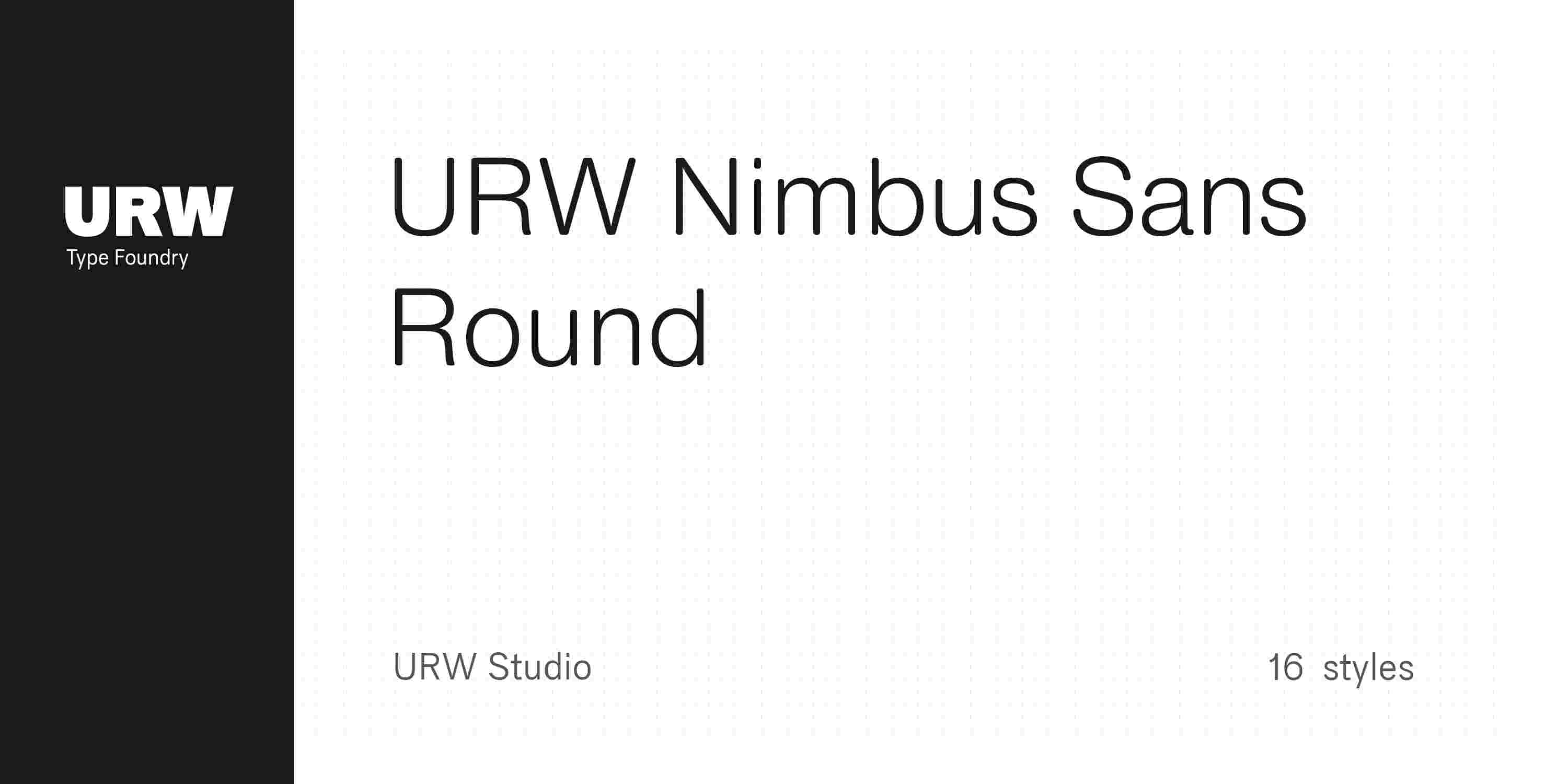NIMBUS SANS ROUND