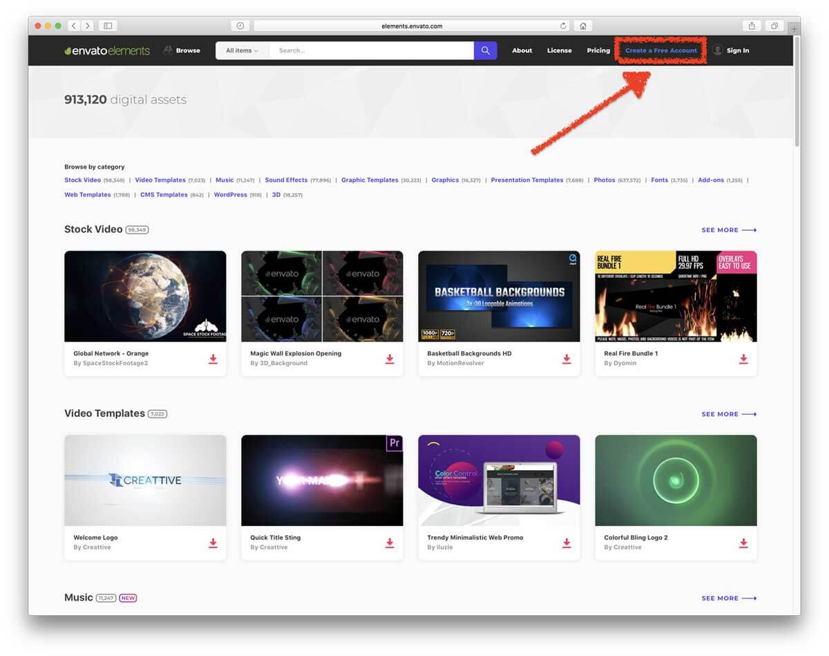 envato elements