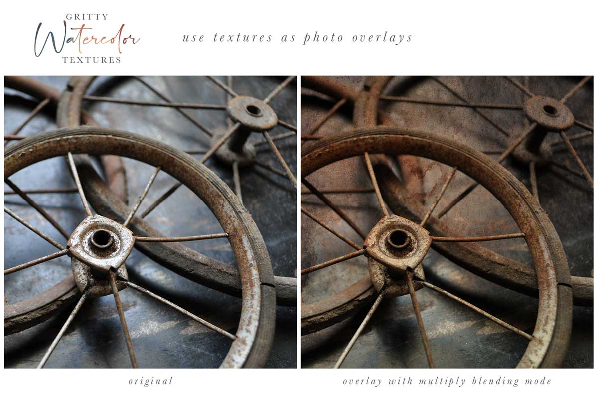 GRITTY WATERCOLOR TEXTURES VOL. 1