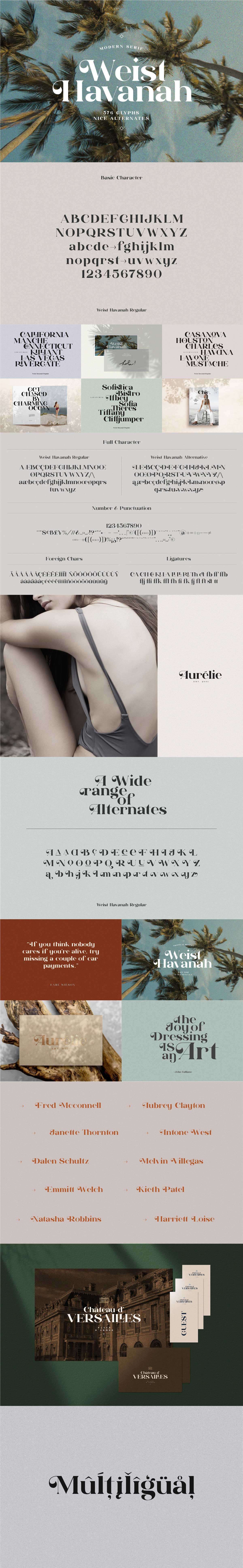 Weist Havanah - Modern Serif