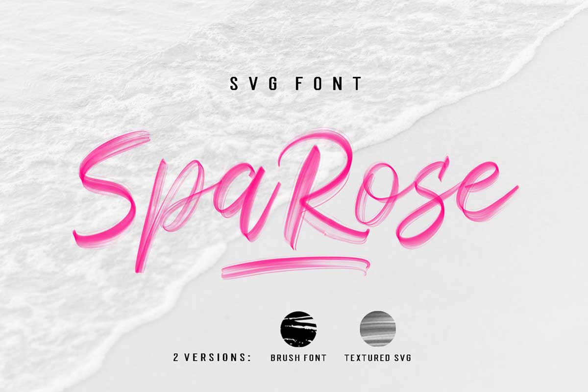 Sparose SVG Font
