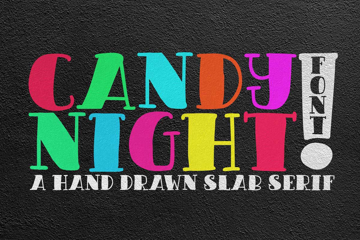 CANDY NIGHT FONT