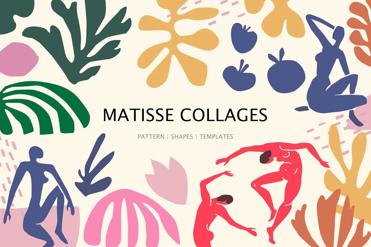 Matisse collages art