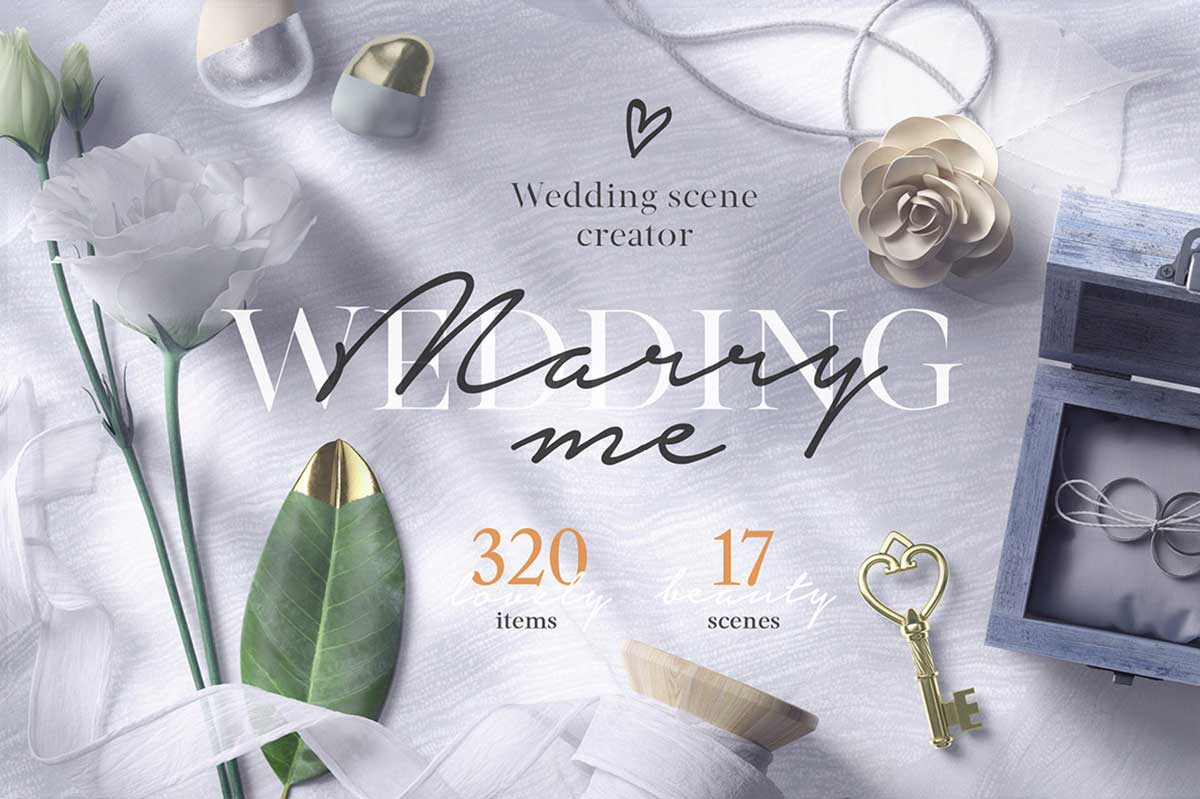 WEDDING MOCKUP SCENE CREATOR