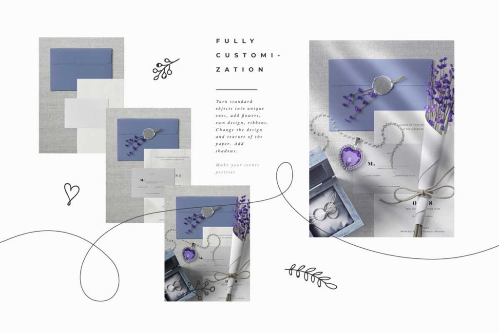WEDDING MOCKUP SCENE CREATOR