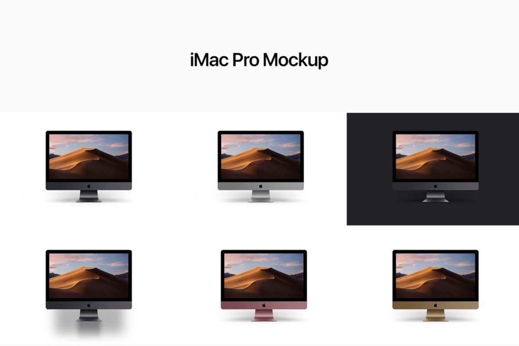 14 APPLE DEVICES MOCKUPS 2019