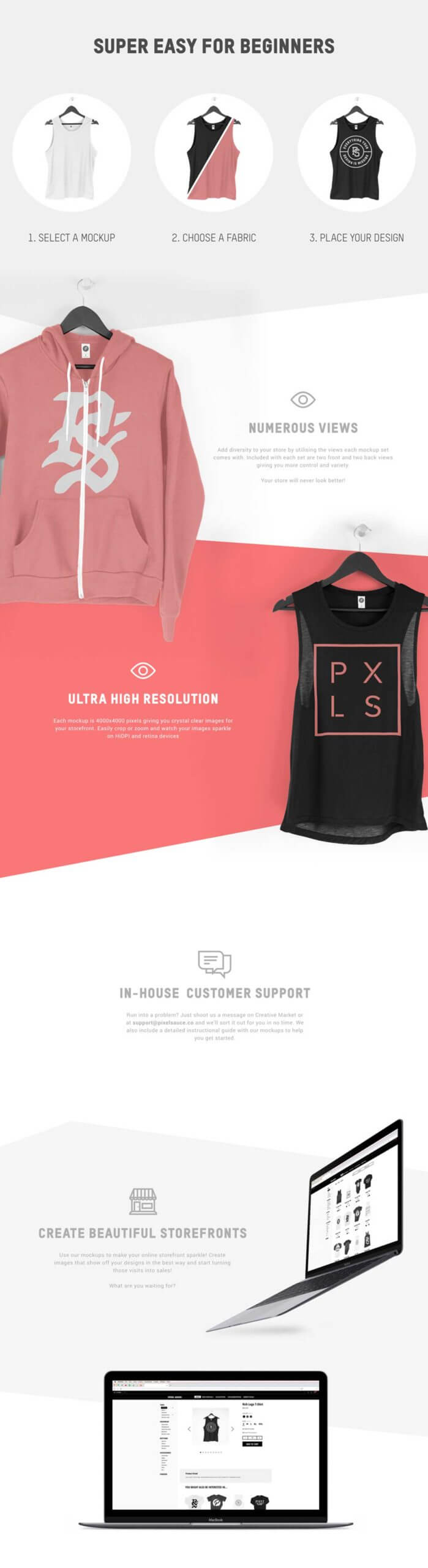 HANGING APPAREL MOCKUPS COLLECTION