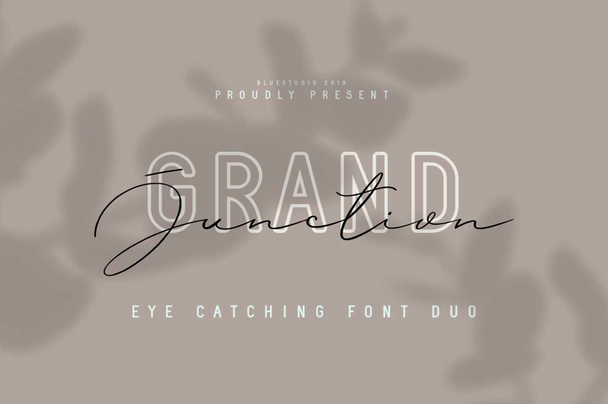 Grand Junction Font Duo
