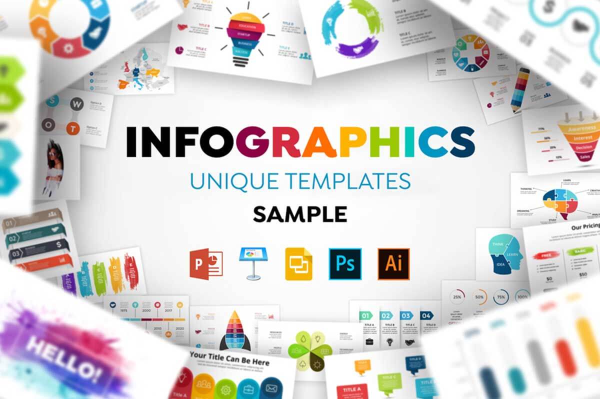 1600 Infographic Templates Sample