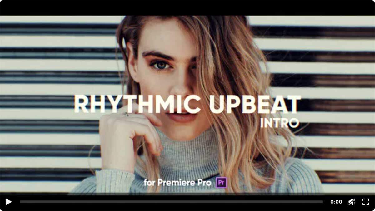 Rhythmic Upbeat Intro Premiere Pro